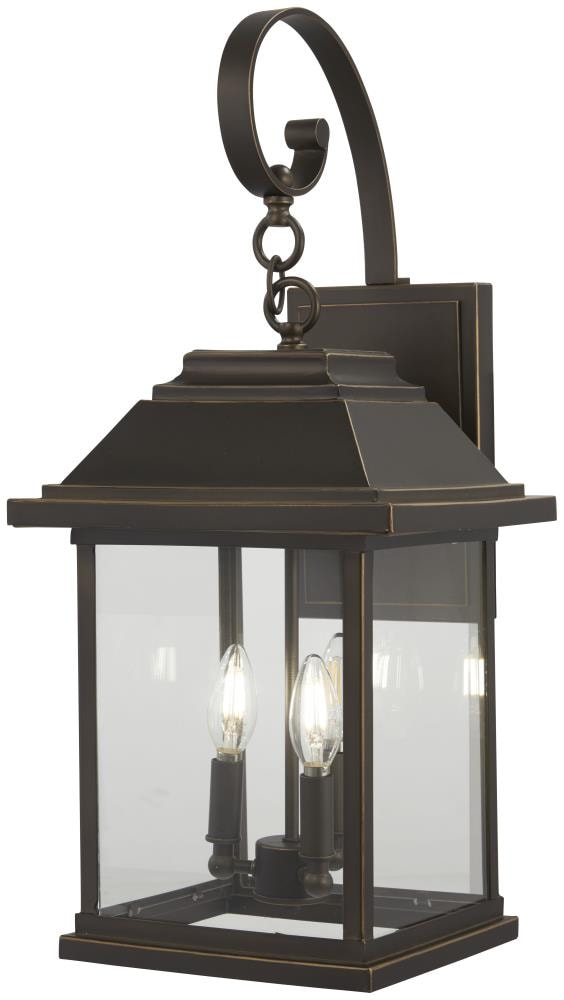 Minka Lavery Mariner's Pointe 4 -Light 25.5-in H Oil-rubbed Bronze Hardwired Outdoor Wall Light 1664827
