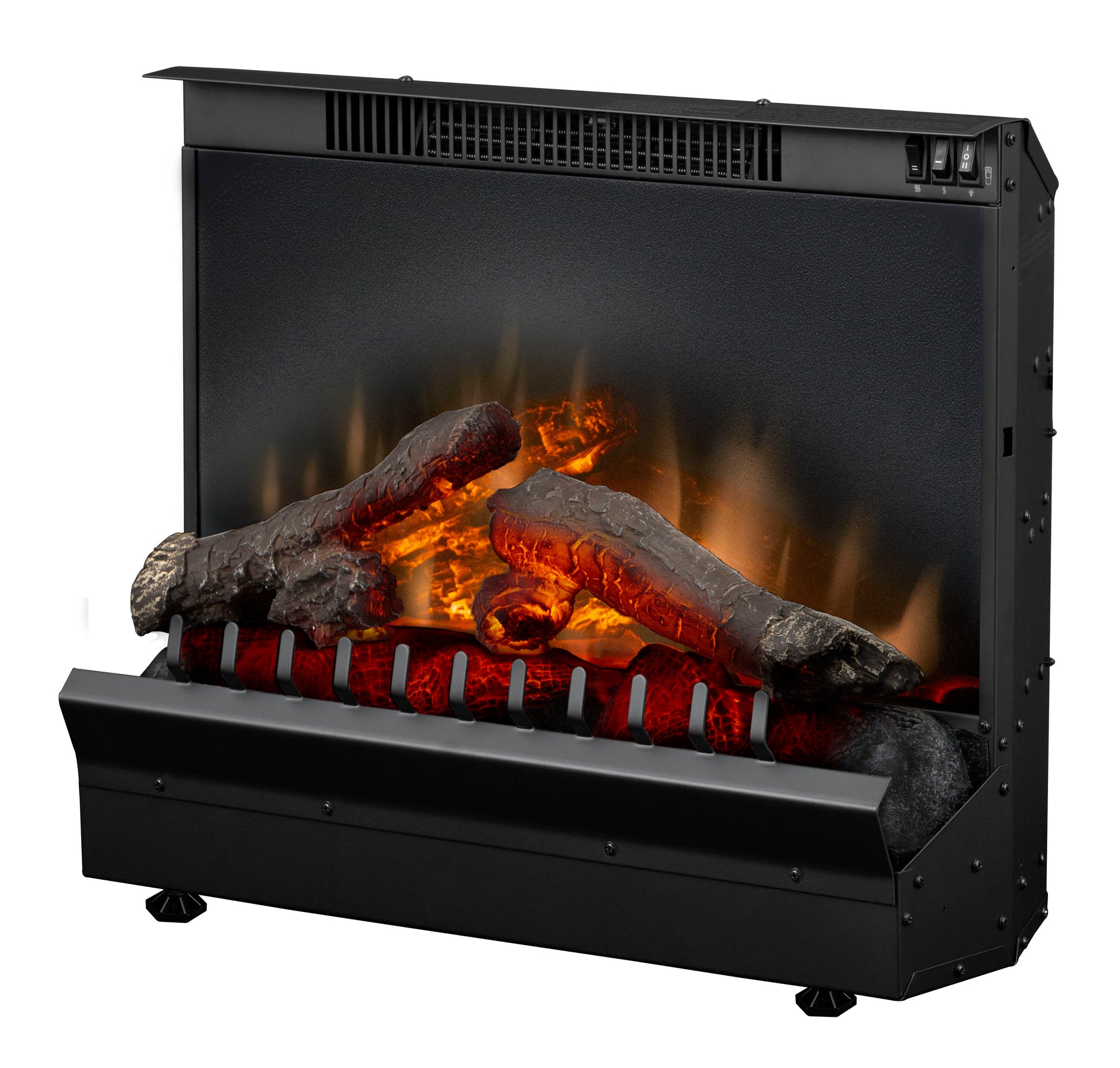 Dimplex 23.25-in Black Electric Fireplace Insert DFI2310