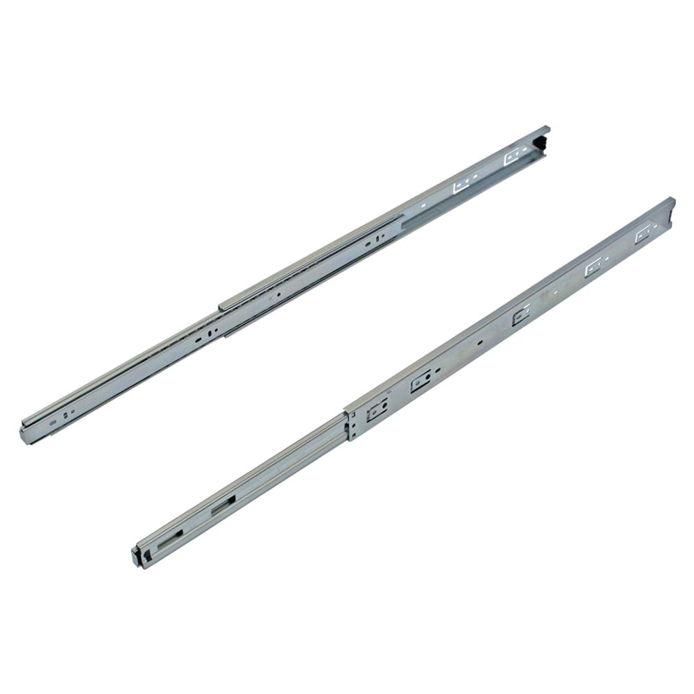 CSH 22-in Side Mount 100-lb Load Capacity Silver Drawer Slide (15-Pieces) 39.1150.22