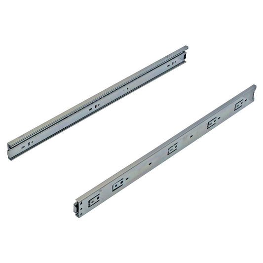 CSH 18-in Side Mount 100-lb Load Capacity Silver Drawer Slide (10-Pieces) 39.1175.18