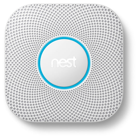 Google Hardwired Smart Combination Smoke and Carbon Monoxide Detector with Voice Alert S3003LWES