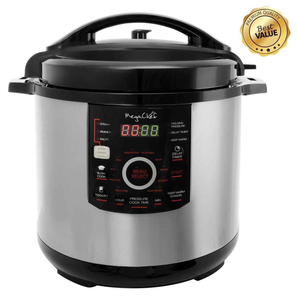 MegaChef 12-Quart Programmable Electric Pressure Cooker 849110831M