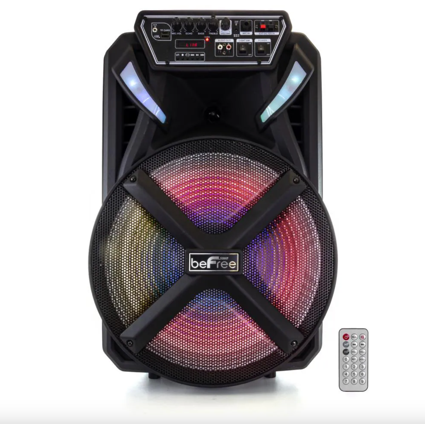 beFree Sound 15-in Bluetooth Compatibility Outdoor Party Speaker 849113111M