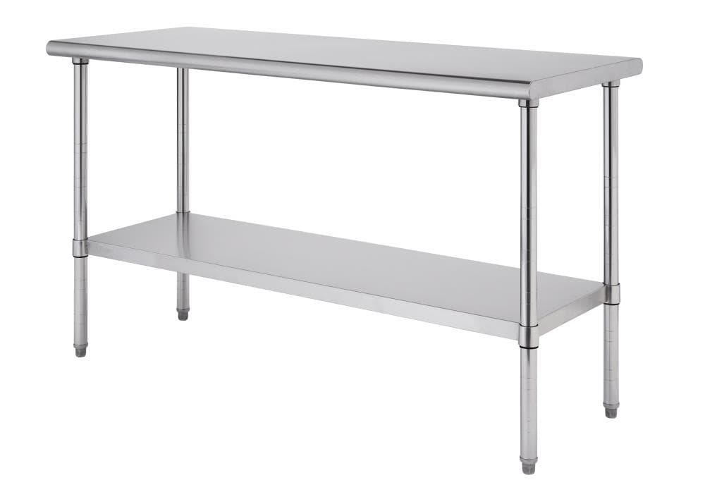 TRINITY 60-in L x 34.65-in H Ecostorage Stainless Steel Work Bench TLS-0205