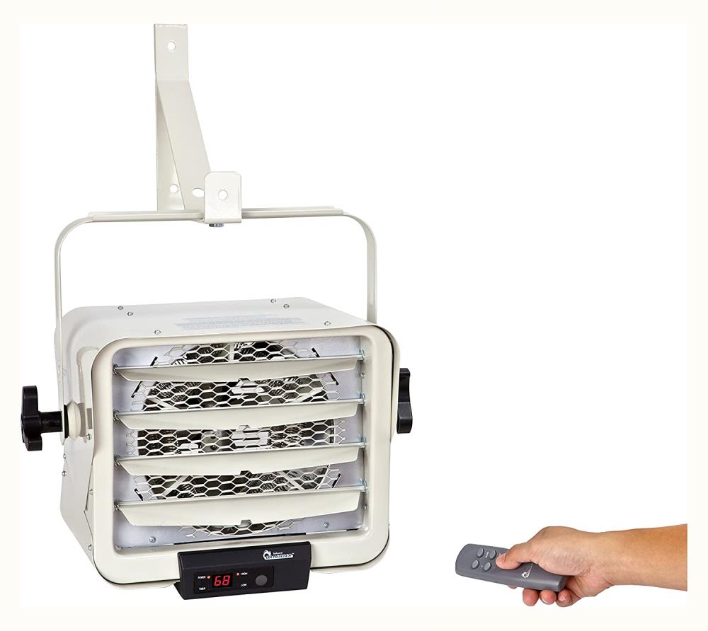 Dr. Infrared Heater Up to 7500-Watt 240-Volt Fan Heater (15-in L x 13-in H Grille) DR-975