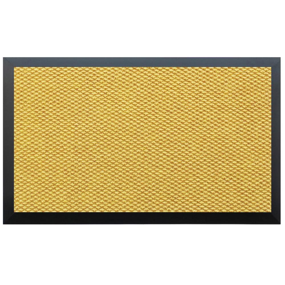 Callowaymills 72-in x 96-in Mustard Non-Slip Grip Indoor or outdoor Door Mat