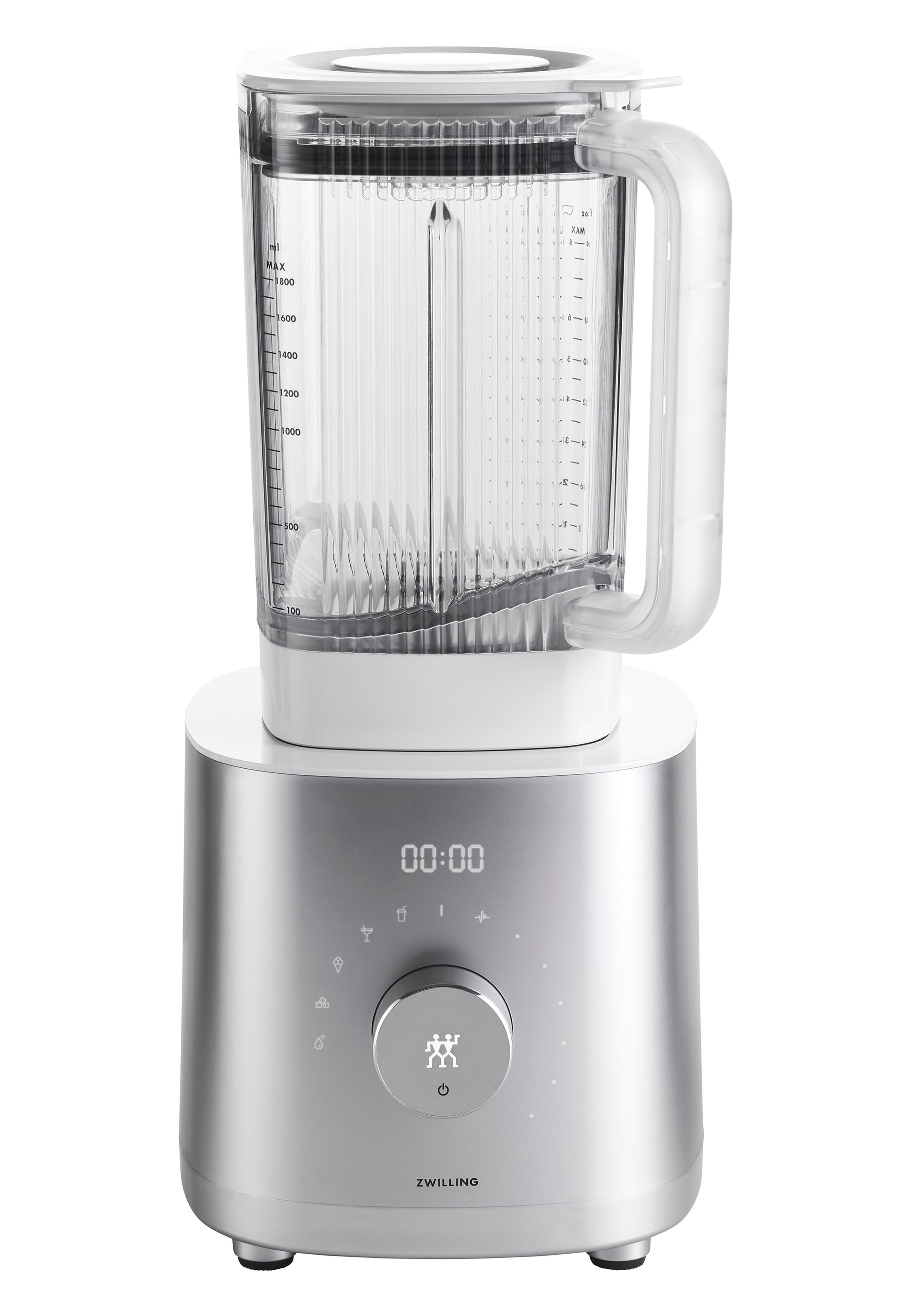 Zwilling Enfinigy Power Blender 60.8-oz 1400-Watt 12-Speed Countertop Blender (Stainless Steel) 53100-000
