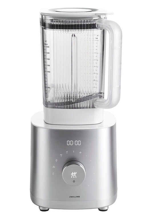 Zwilling Enfinigy Power Blender 60.8-oz 1400-Watt 12-Speed Countertop Blender (Stainless Steel) 53100-000
