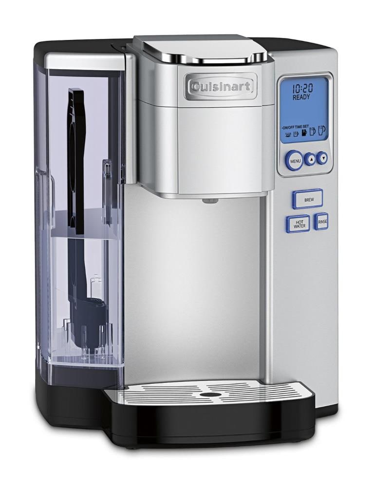Cuisinart Programmable Single-Serve Coffee Maker with 9 Cups Water Reservoir (Stainless Steel) SS-10P1