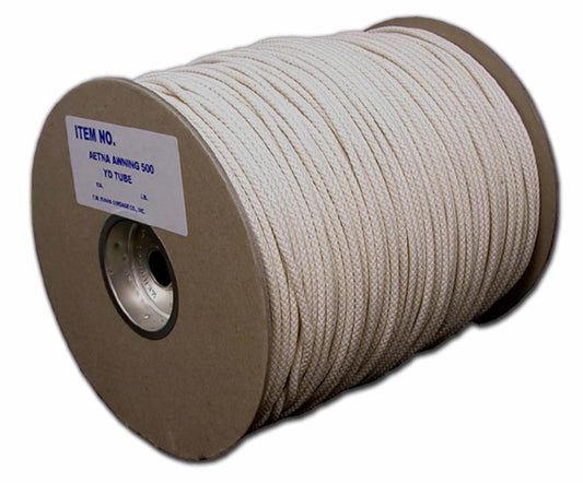 T.W. Evans Cordage 0.2187-in x 1500-ft Braided Cotton Rope (By-the-Roll) 055-070-25