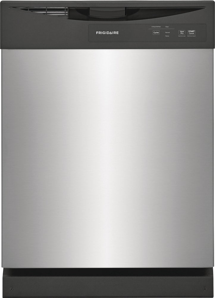 Frigidaire Smart 24-in Front Control Built-in Dishwasher ( Stainless steel ) , 62-Decibel