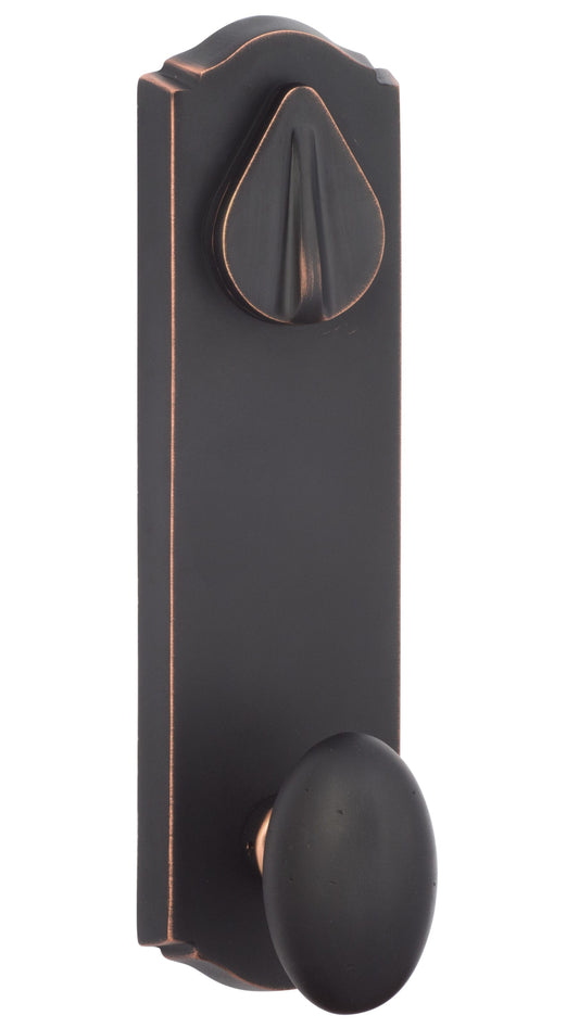 Sure-Loc Hardware Ridgecrest Mountain Slickrock Vintage Bronze Interior/Exterior Single-cylinder deadbolt Keyed Entry Door Knob SR107-DB 11P