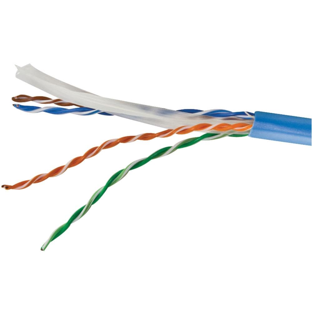 Vericom 1000-ft Cat 6 Blue Ethernet Cable Pull Box MBW6U-00934