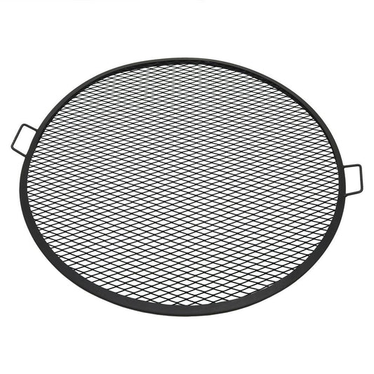Sunnydaze Decor 37-in x 37-in Round Plated Steel Cooking Grate SM-M375-INV