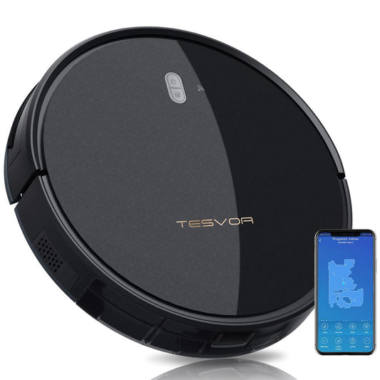 Tesvor M1 4000Pa Strong Pro Auto Charging Pet Robotic Vacuum and Mop with HEPA Filter M1