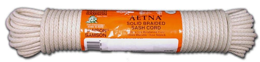 T.W. Evans Cordage 0.5-in x 100-ft Braided Cotton Rope (By-the-Roll) 021-160-05