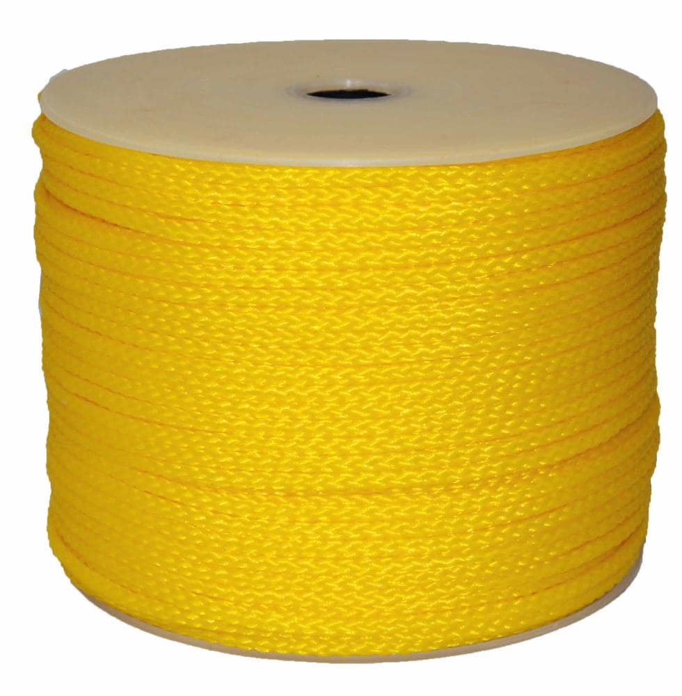 T.W. Evans Cordage 0.5-in x 1000-ft Braided Polypropylene Rope (By-the-Roll) 27-603