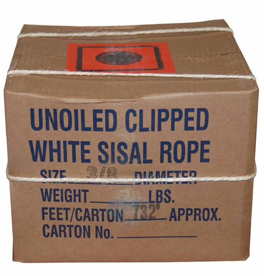 T.W. Evans Cordage 0.5-in x 665-ft Twisted Sisal Rope (By-the-Roll) 23-600