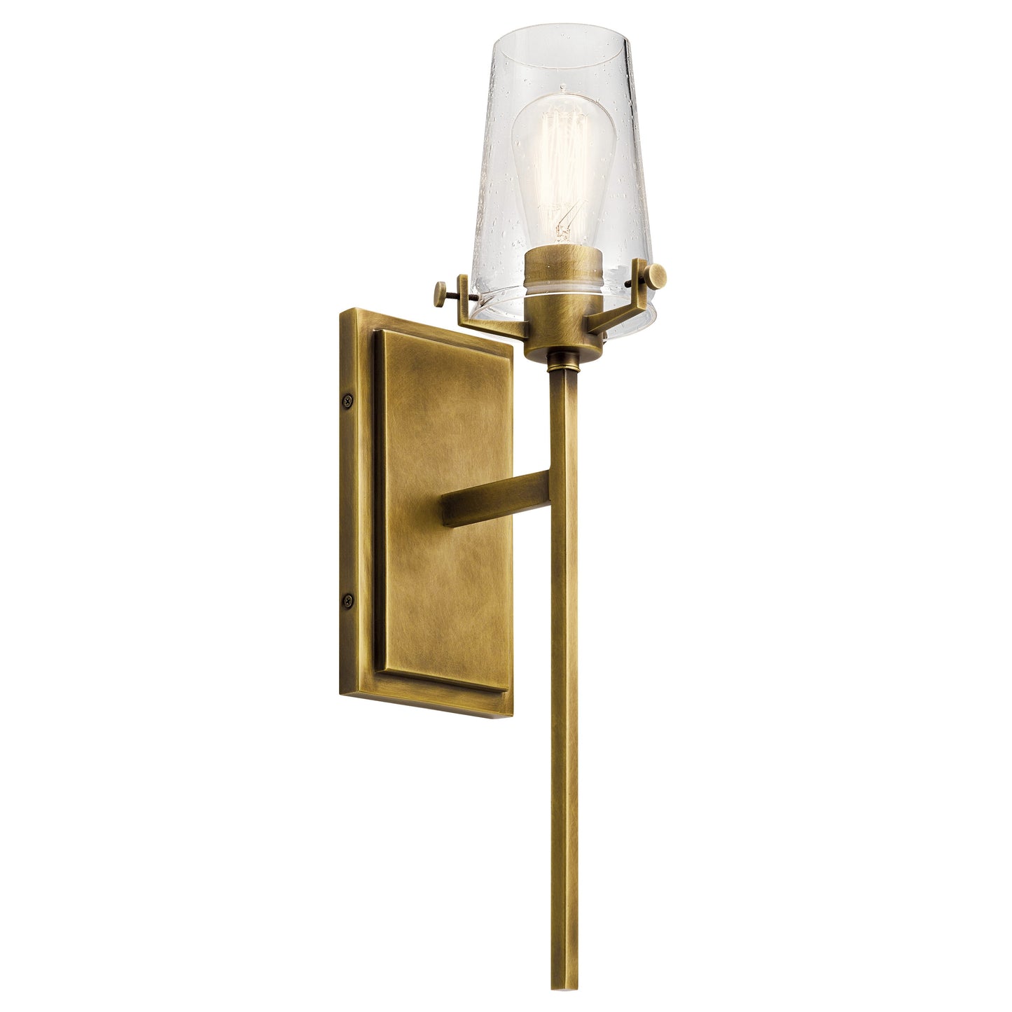 Kichler Alton 5-in 1 -Light Brass Industrial Vanity light 3073350