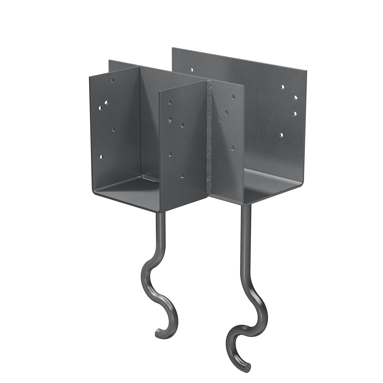 Simpson Strong-Tie CCTQM 5-1/2-in x 11-in Hot-dipped galvanized Wood to concrete (cast in place) Column cap