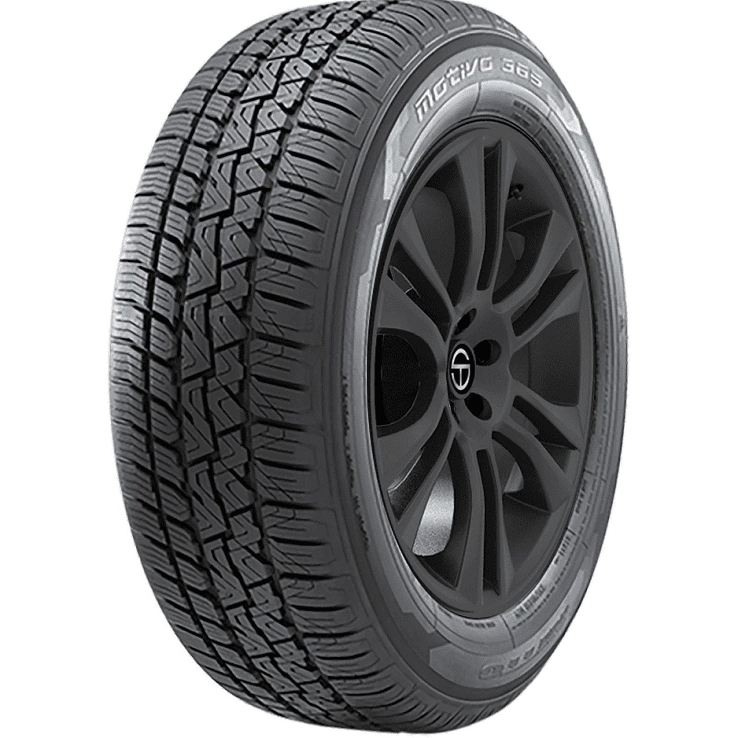 255/35R20 Nitto Motivo 365 97W XL Black Wall Tire