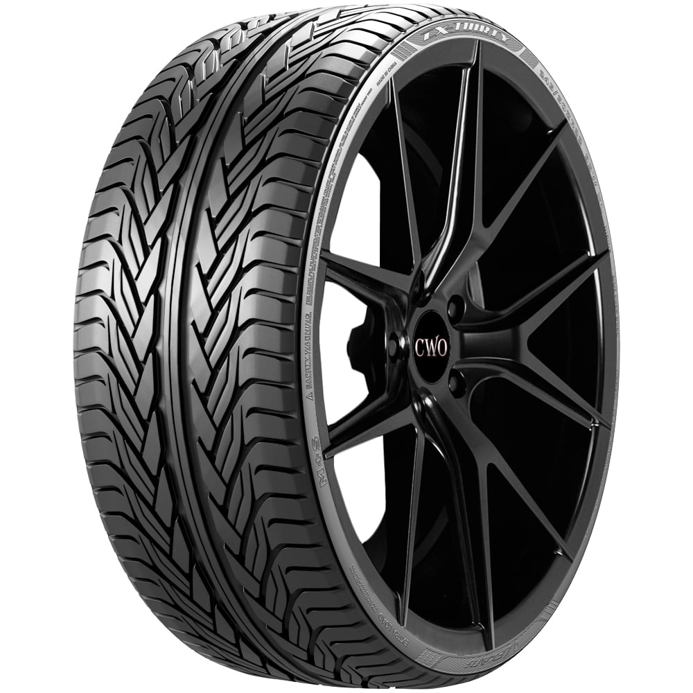 295/30ZR26 Lexani LX-Thirty 107W XL Black Wall Tire