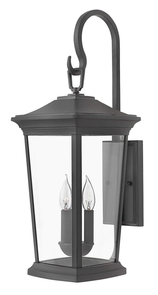 Hinkley Bromley 3 -Light 24.75-in H Black Hardwired Outdoor Wall Light