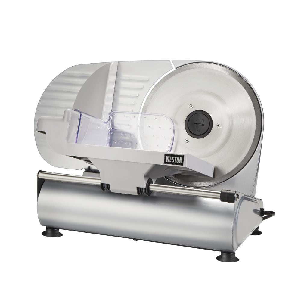 Weston Brands 1-Speed Food Slicer with Thickness Control (Silver) 61-0901-W