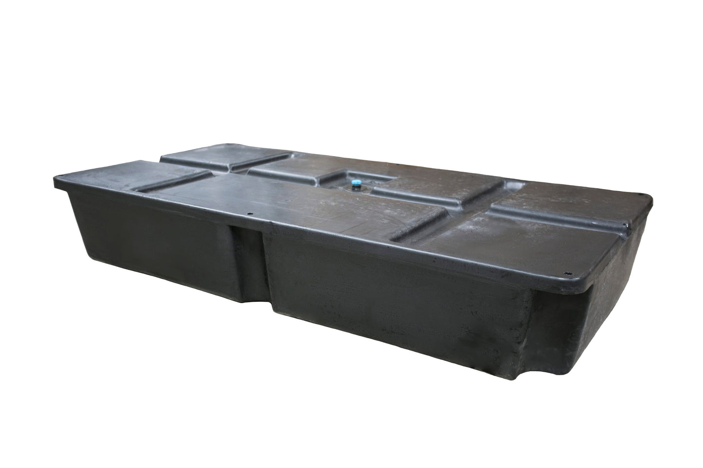 Tommy Docks Techstar 48-in x 24-in x 8-in All Purpose Dock Float - Black Polyethylene - 250 lbs Flotation AP-8