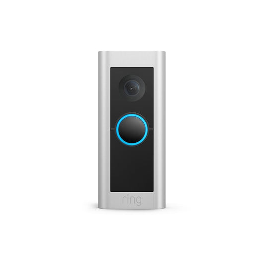 Ring Wired Doorbell Pro - Smart WiFi Video Doorbell Cam with Head-to-Toe HD Video, Bird's Eye View, and 3D Motion Detection B086Q54K53