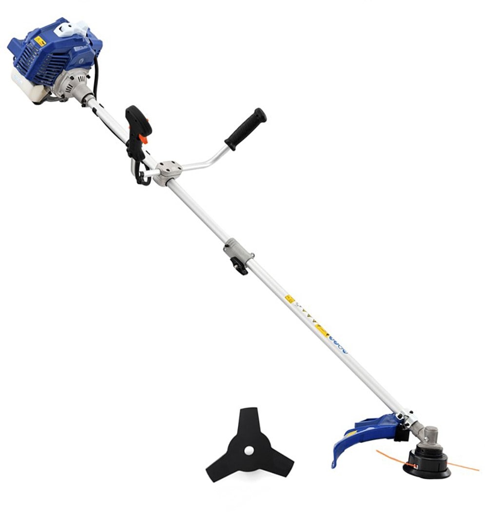 Wild Badger Power 52-cc 2-cycle 17-in Straight Shaft Gas String Trimmer WBP52BCI