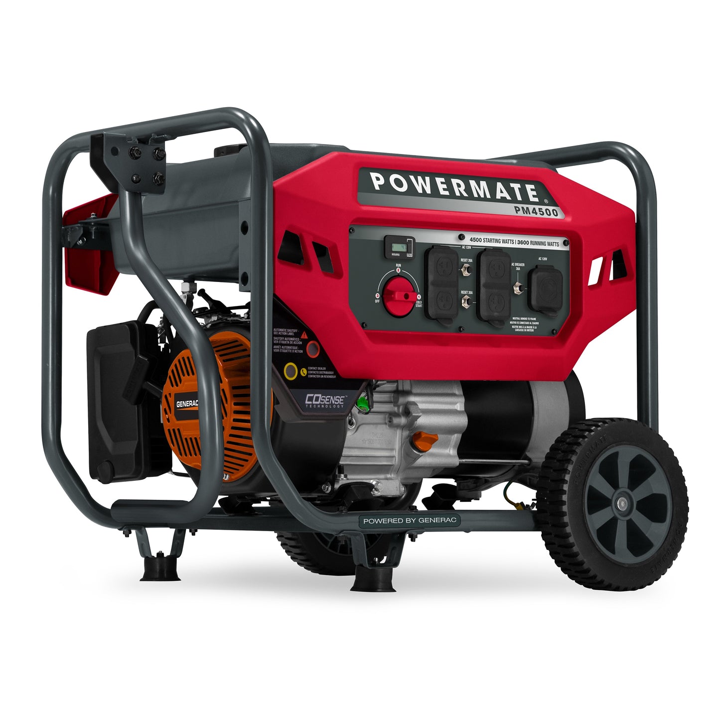 Powermate 3600-Watt Single Fuel (Gasoline) Portable Generator 8120