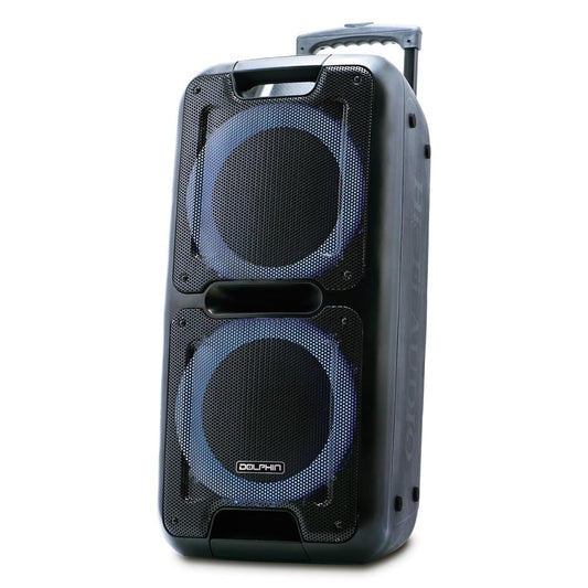 Dolphin Audio 14.7-in 3400-Watt Bluetooth Compatibility Indoor/Outdoor Party Speaker GSDSP2100RBT