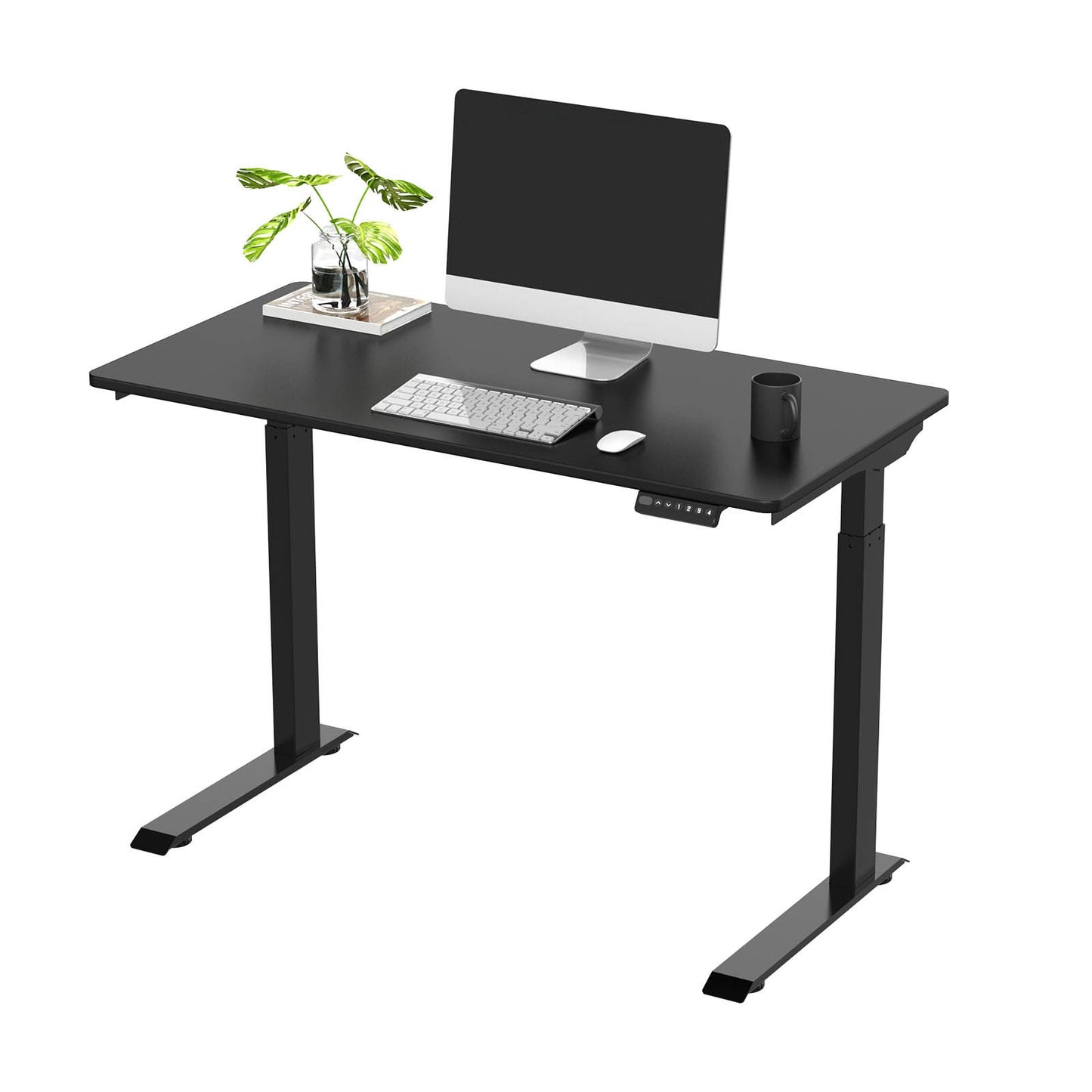 FlexiSpot Vici E9 47.2-in Black Modern/Contemporary Standing desk