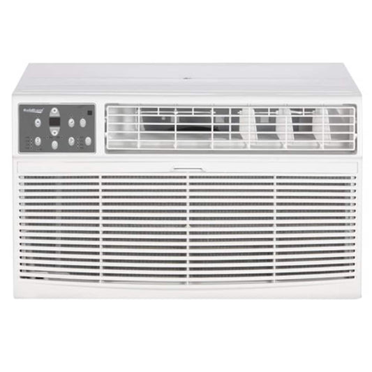 Koldfront 10000-BTU-BTU 450-sq ft 208-Volt White Through-the-wall Air Conditioner Heater Included with Remote WTC10001W