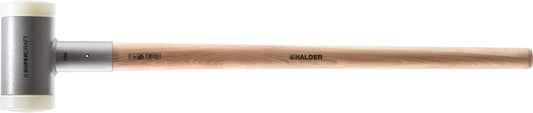 Halder 9.7225-lb Smooth Face Plastic Head Wood Dead Blow Hammer 3366.081