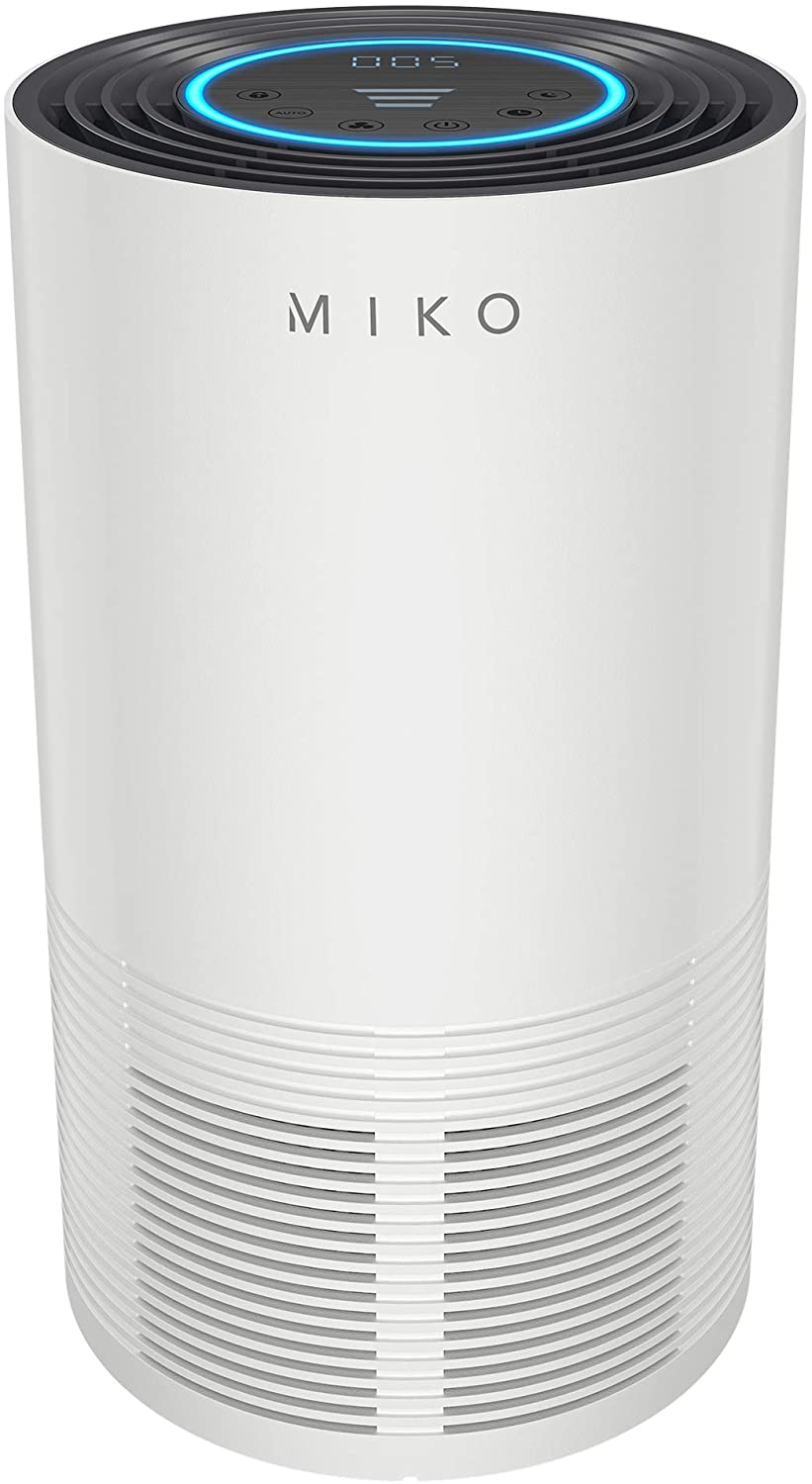 Miko Ibuki M 4-Speed True HEPA Air Purifier (Covers, 970-sq ft) MIK-MA-02CW