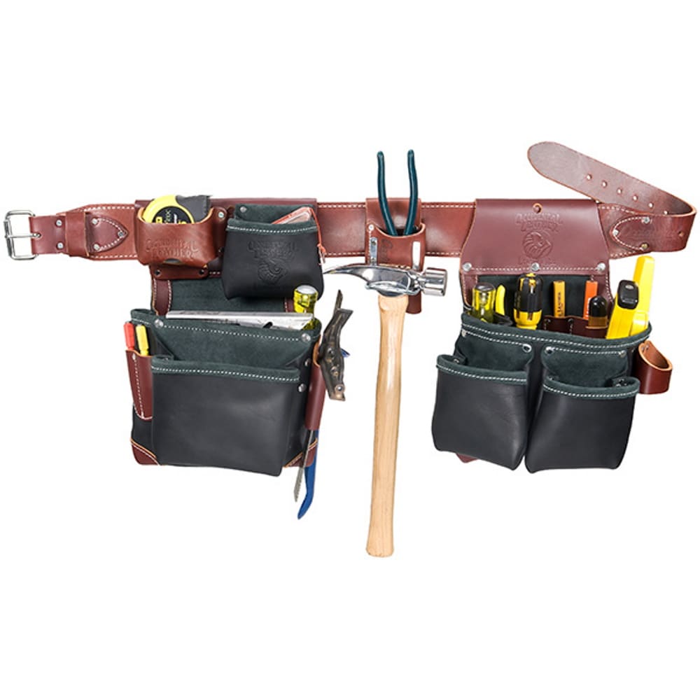 Occidental Leather Green building framer set Framer Leather Tool Belt B5625 SM