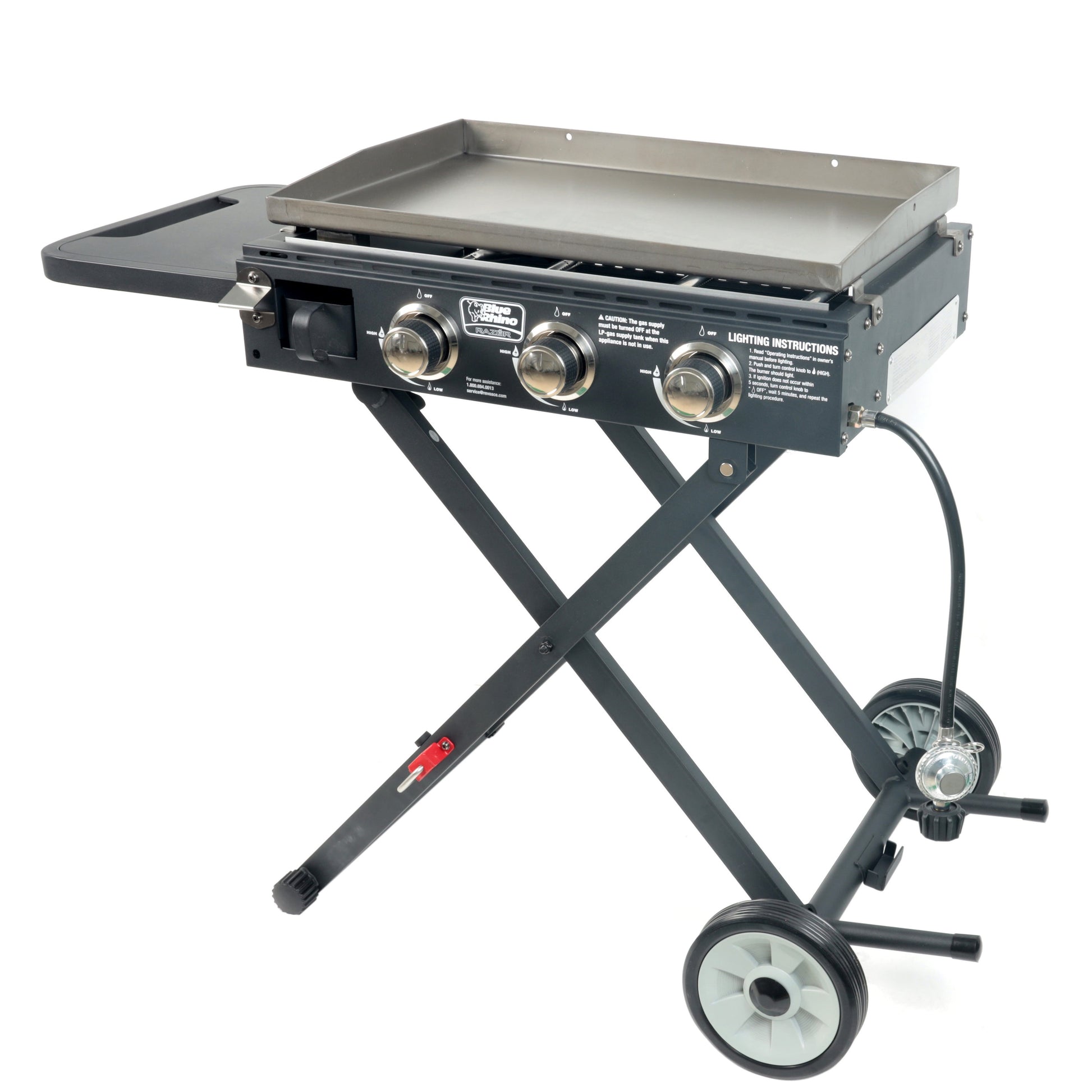 Blue Rhino 3-Burner Liquid Propane Flat Top Grill GGC2226L