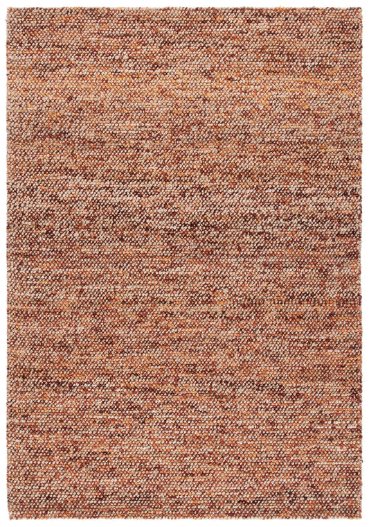 Safavieh Bohemian Maricica 6 x 9 (ft) Jute Natural/Rust Rectangular Indoor Distressed/Overdyed Farmhouse/Cottage Area rug