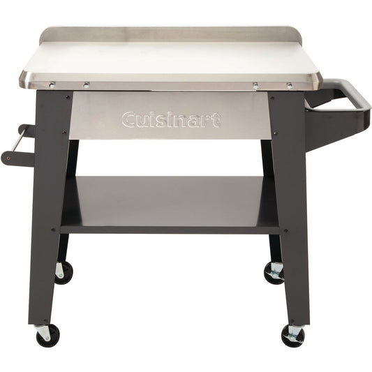 Cuisinart Outdoor Stainless Steel Grill Prep Table Stainless Steel Grill Cart CPT-194