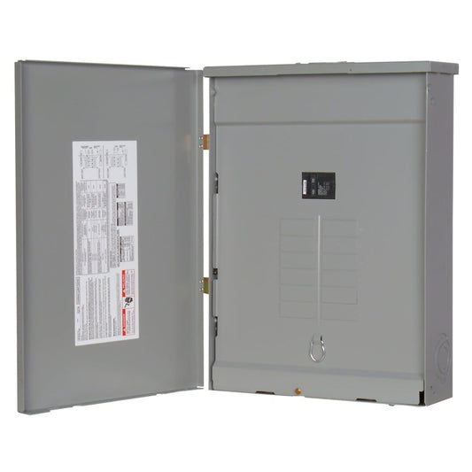 Siemens SN 100-Amp 12-Spaces 24-Circuit Outdoor Main Breaker Plug-on Neutral Load Center SNW1224B1100