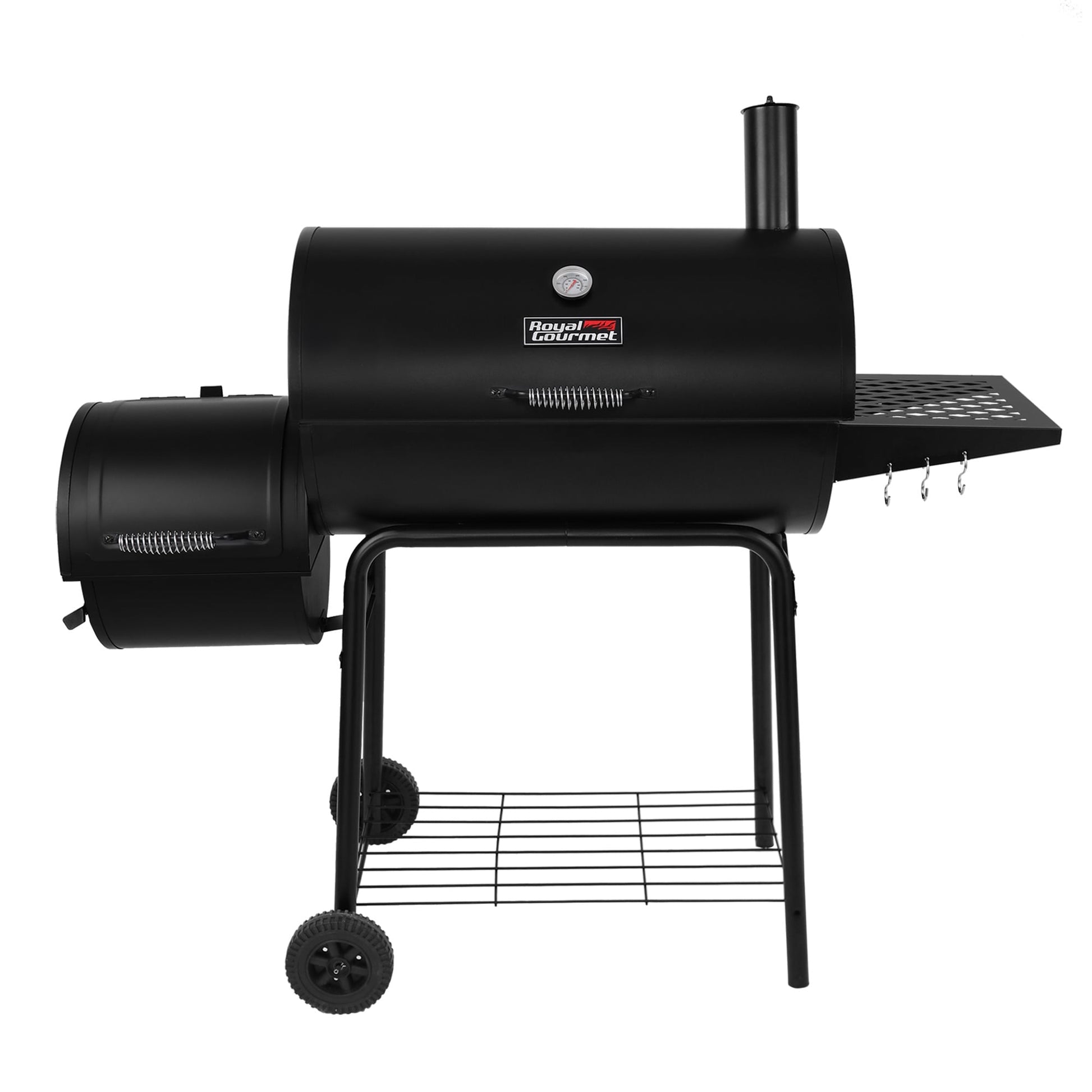 Royal Gourmet 26.7-in W Black Barrel Charcoal Grill CC1830R