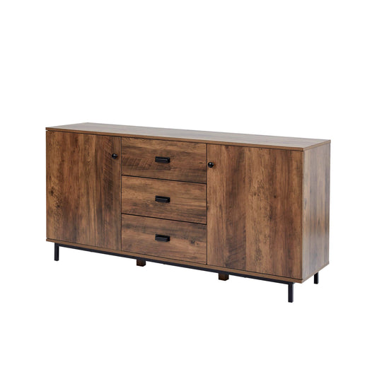 Teamson Home Brooklyn Contemporary/Modern Wood Metal Buffet