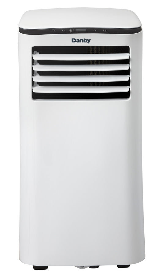 Danby 7000-BTU DOE (115-Volt) White Vented Portable Air Conditioner with Remote Cools 300-sq ft DPA070B4WDB