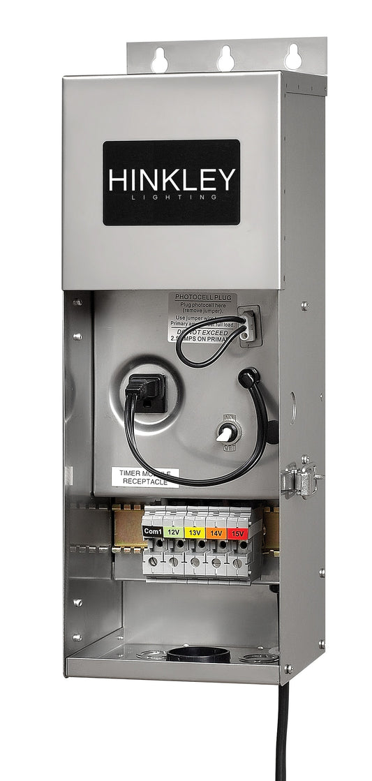 Hinkley 300 -Watt 120 -Volt Smart Compatible Multi-Tap Transformer Landscape Lighting Transformer 4788211