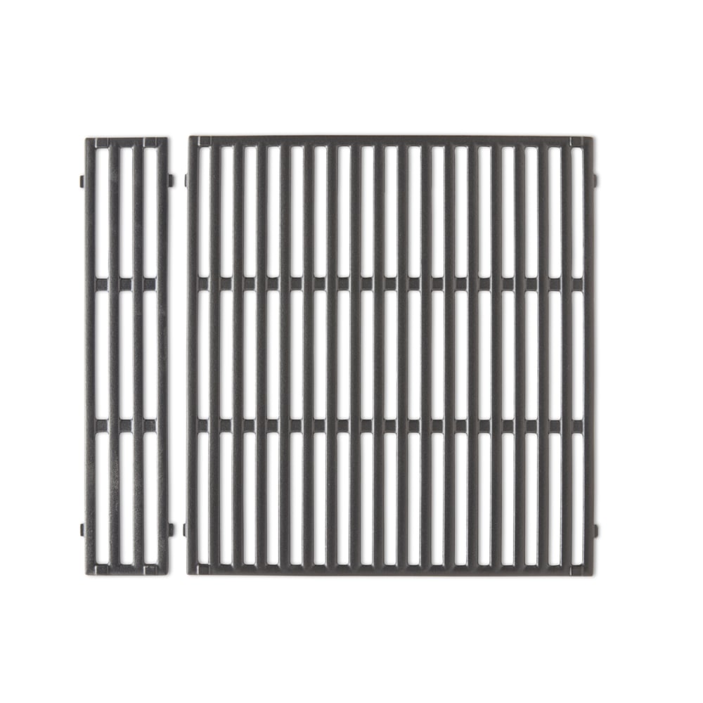 Weber Crafted Spirit 2 Burner PECI Grates 17.5-in x 20.3-in 2-Pack Rectangle Porcelain-coated Cast Iron Cooking Grate 7849