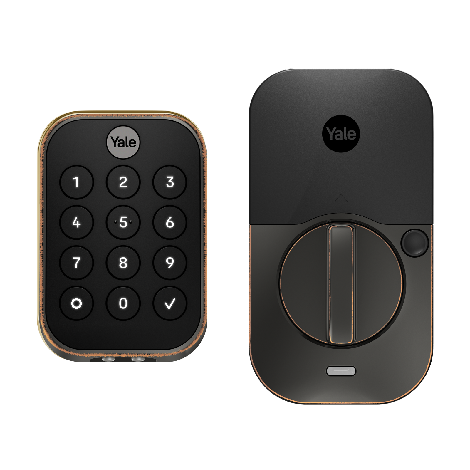 Yale Assure Lock 2 Oil Rubbed Bronze Smart Lock Electronic Deadbolt Bluetooth Keypad YRD430-BLE-0BP