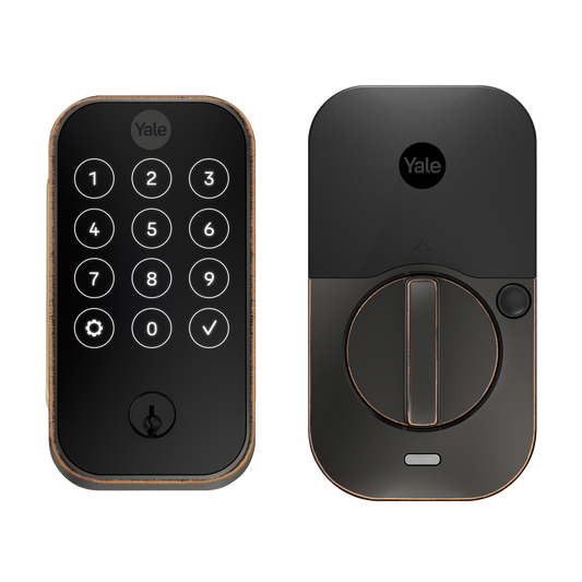 Yale Assure Lock 2 Oil Rubbed Bronze Smart Lock Electronic Deadbolt Bluetooth Touchscreen Keypad YRD420-BLE-0BP