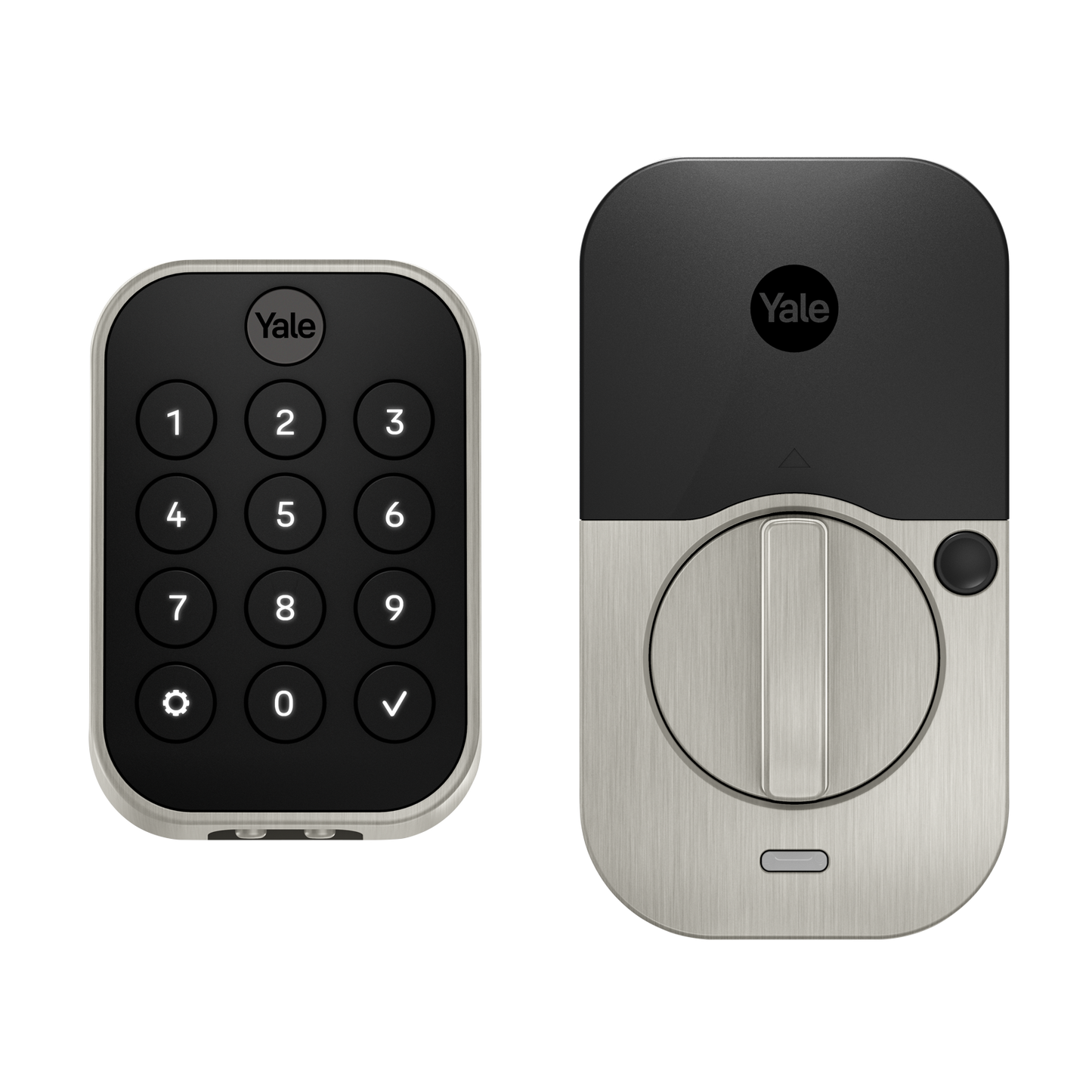 Yale Assure Lock 2 Satin Nickel Smart Lock Electronic Deadbolt Bluetooth Keypad YRD430-BLE-619